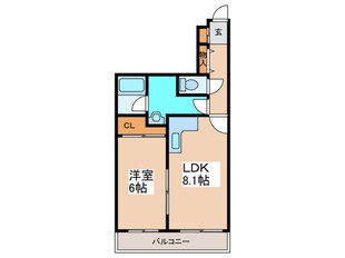 シルキーハイツ新道東の物件間取画像